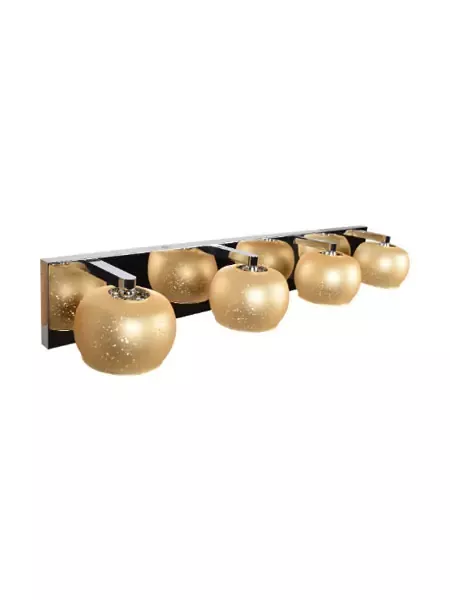 Access Lighting Galaxy 62560-MSS-STARRY 4 Lights Mirrored Stainless Steel 160W LED Vanity