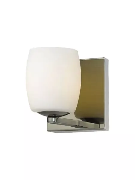 Access Lighting Serenity 62561-MSS-OPL 1 Light Mirrored Stainless Steel 40W Wall Sconce and Vanity