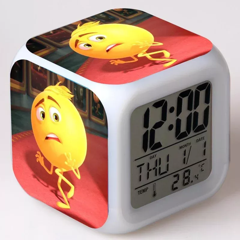 删除Colorful Multifunctional LED Children’s Alarm Clock -O Filme Emoji #53