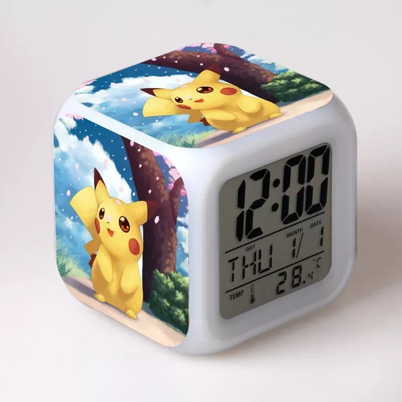 删除Colorful Multifunctional LED Children’s Alarm Clock -Pokémon #36